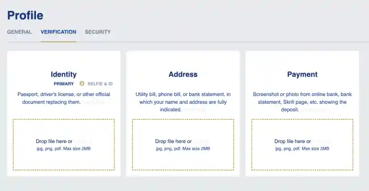Account Verification